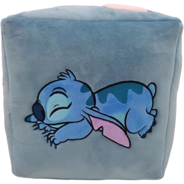 Kudde - Kub - LILO & STITCH - Mikrofiber - 25 x 25 x 25 cm