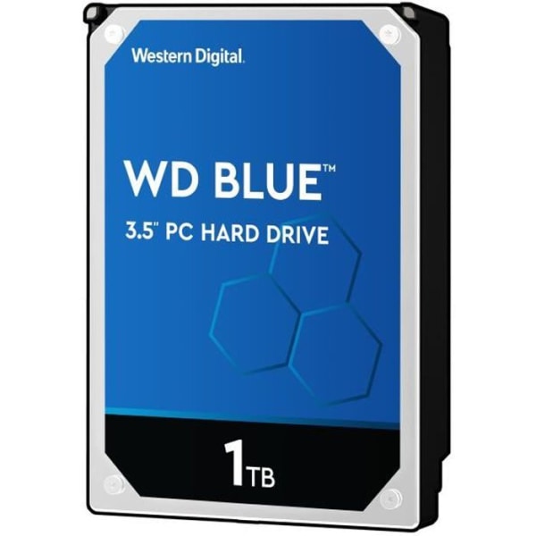 WD Blue  - Intern hårddisk - 1 TB - 7 200 rpm - 3,5 (WD10EZEX)