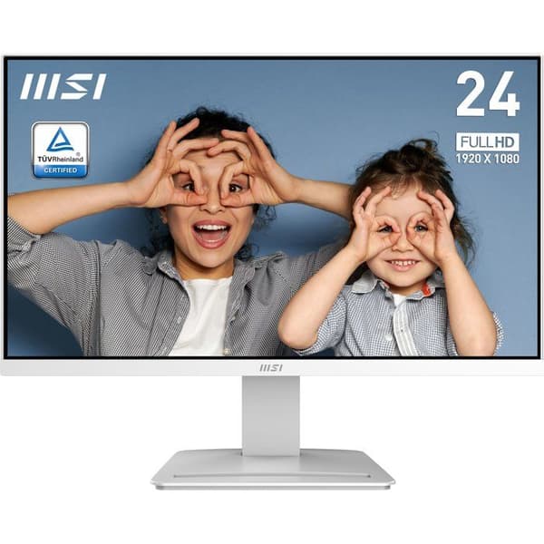 PC-skärm - MSI - 23,8" - FHD - 100Hz - VA-panel - 1ms - Vit - PRO MP2412W