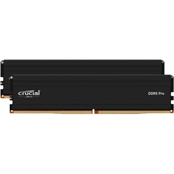 RAM-minne - CRUCIAL - PRO DDR5 - 64GB (2x32GB) - DDR5-5600 - UDIMM CL46 (CP2K32G56C46U5)