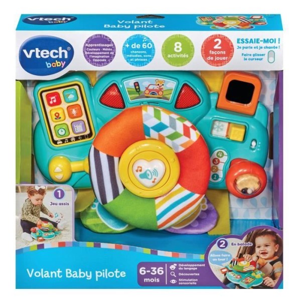 VTECH-BABY PILOT RATT