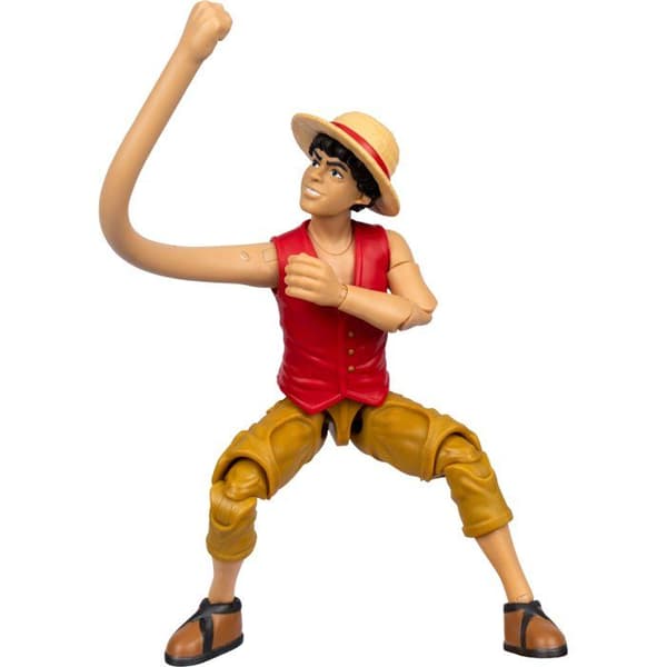 Ledad figur - ONE PIECE - Luffy - 15 cm - Från 4 år