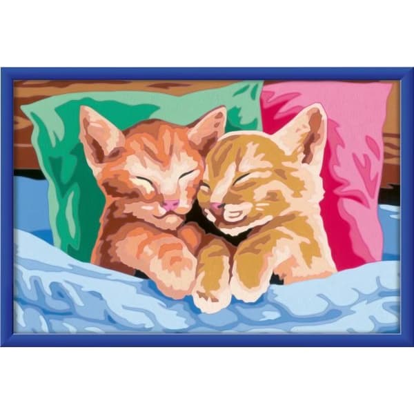 CreArt Kids 31x21cm Sovande Kattungar