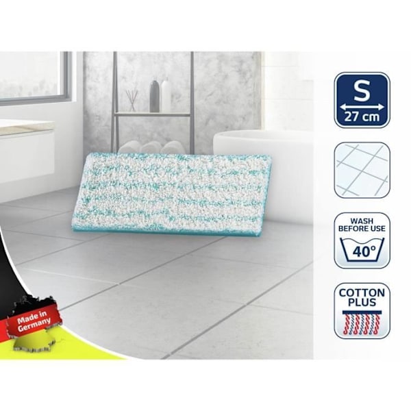 Golvmoppsvamp - LEIFHEIT - Picobello bomull plus S - 56611 - Klinker och stengolv, 27 cm mopp