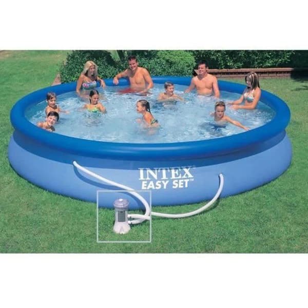 INTEX Easy Set Fristående Round Pool Kit - 457,2 x 83,82 cm