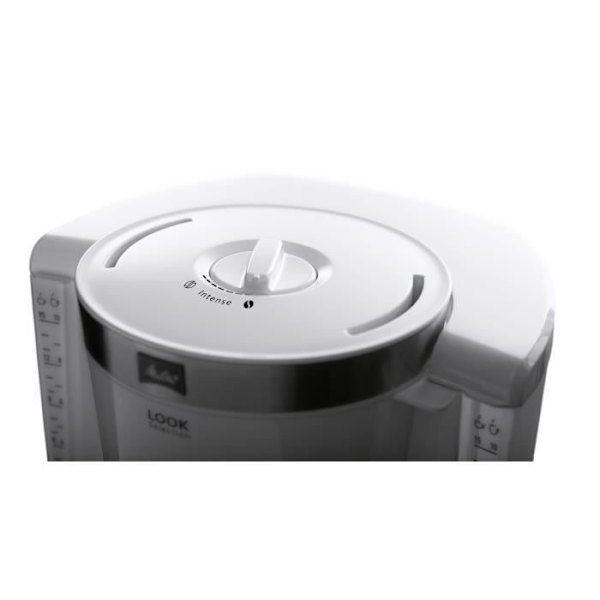 MELITTA 1011-11 Cafetiere Look IV Therm Selection 1011-11 Vitt / borstat stål