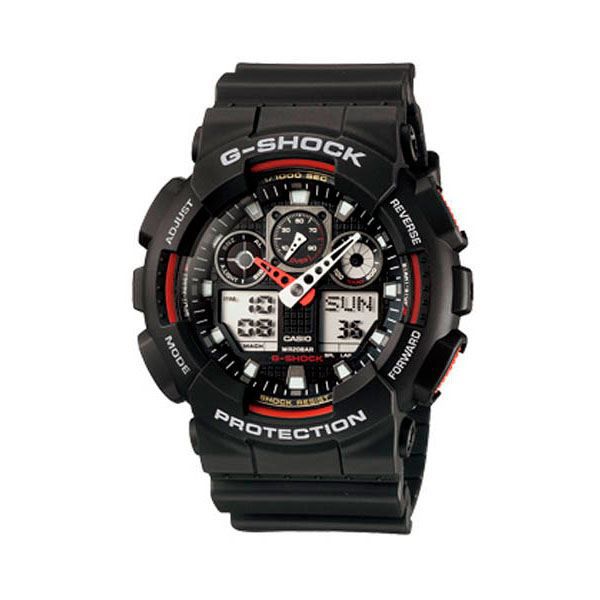 CASIO G-shock herr GA-100-1A4ER kvartsklocka