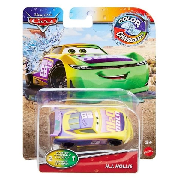 Disney Pixar Cars - Färgväxlare (slumpmässig modell) - Liten bil - 3 år och uppåt - Disney Pixar Cars - GNY94