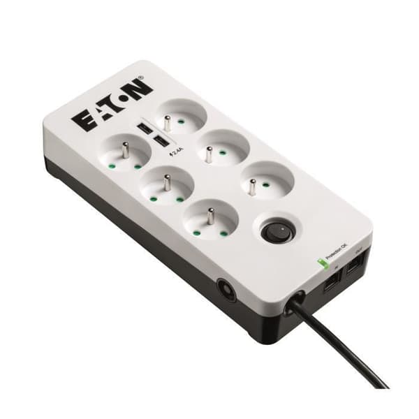 EATON Surge Suppressor / Protector - Skyddslåda - 6 x FR - 2,50 kVA - 230 V AC ingång