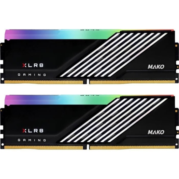 RAM-minne - PNY - XLR8 Gaming MAKO - RGB - DDR5 - 6000MHz - 2X16GB - MD32GK2D5600040MXRGB)