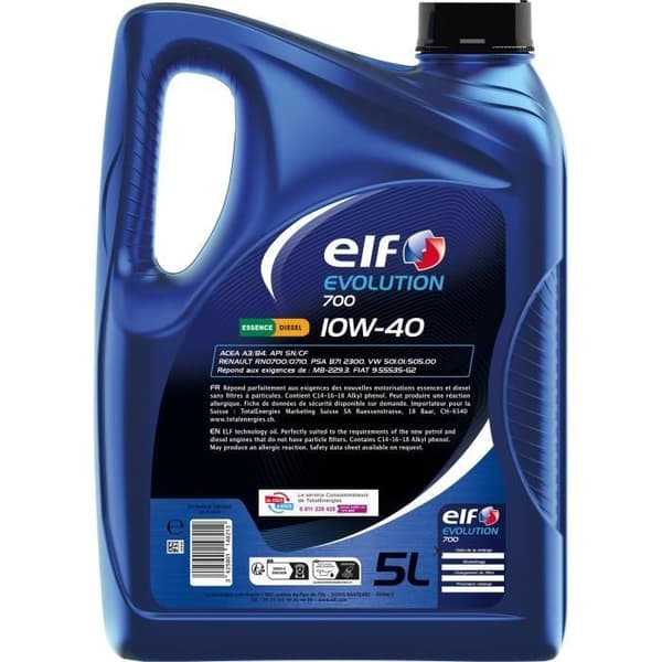 Motorolja - ELF - Evolution 700 10W-40 - 5L