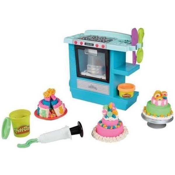 Play-Doh Kitchen, Födelsedagstårtan med 5 burkar med modelleringslera