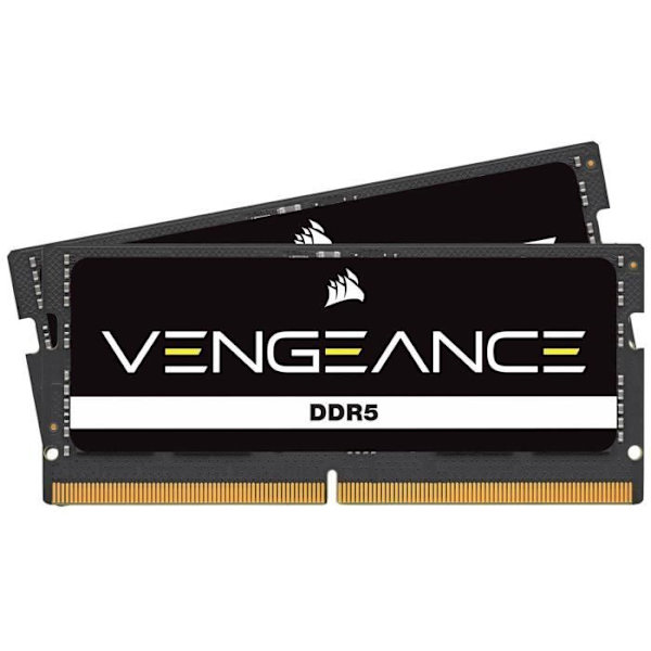 RAM-minne - CORSAIR - CMSX64GX5M2A4800C40 - VENGEANCE - DDR5 - 64GB 2x32GB SODIMM - 4800MT/s - CL40 - 1.1V