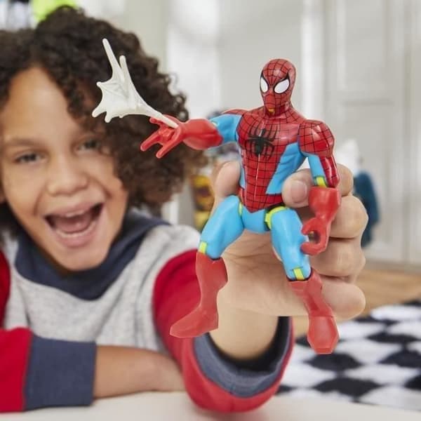 MixMashers Marvel Spider-Man, mixa och matcha Spider-Man-figuren med tillbehör