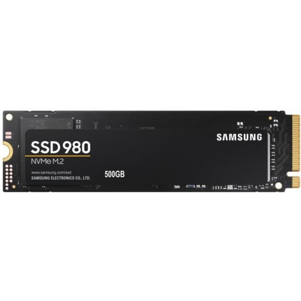SAMSUNG - Intern SSD - 980 - 500GB - M.2 NVMe (MZ-V8V500BW)