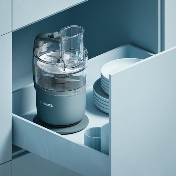 KENWOOD FDP22.000GY Multifunktionsrobot - 1 hastighet + puls - 650W - 1,3L skål + tillbehör