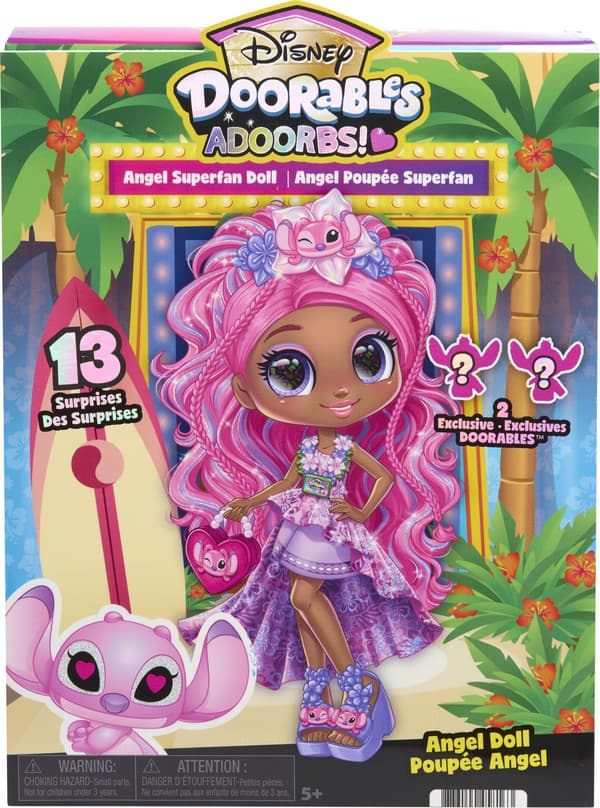 Angele Doorables Disney-dockor, samlardockor, leksaker för barn från 5 år
