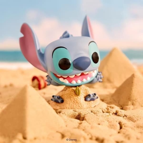 Figur - Funko - Lilo och Stitch - Stitch i sand - 9 cm - Vinyl - Samling