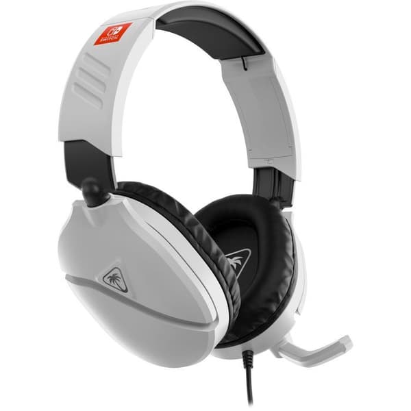 Kabelanslutet spelheadset - TURTLE BEACH - Recon 70 - Nintendo Switch - Vit och svart