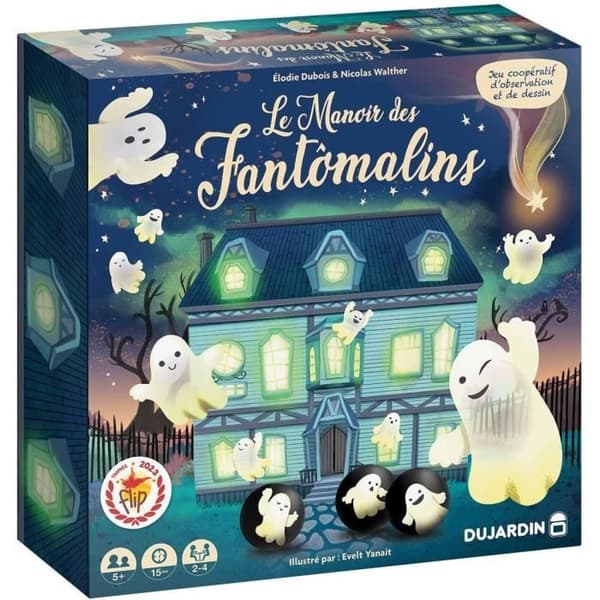 Fantômalins herrgård - Brädspel - DUJARDIN - Från 7 år