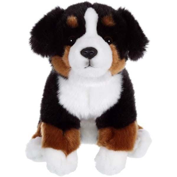 Berner Sennenhund Plyschleksak - GIPSY TOYS - Sittande, 25 cm