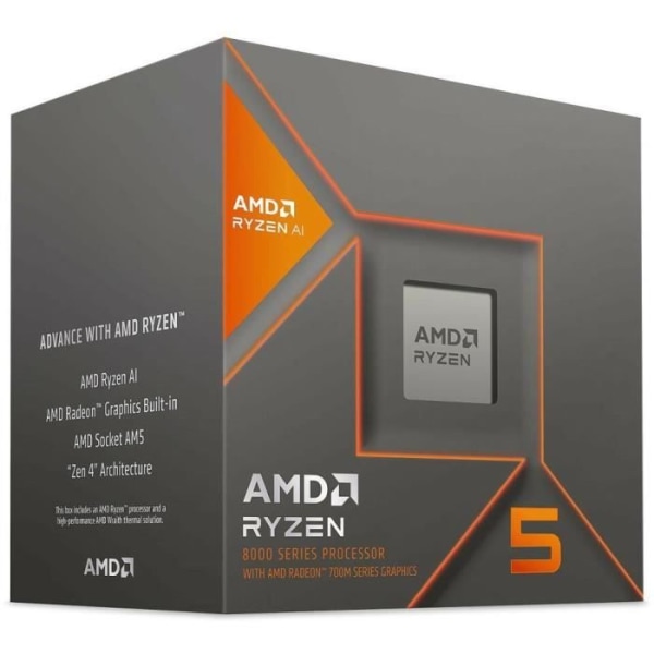 Processor - AMD - Ryzen 5 - 8600G