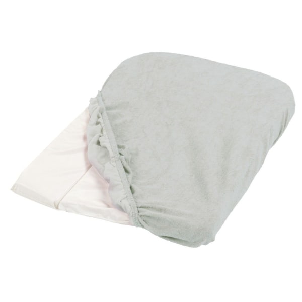 TINEO Uppsättning av 2 bytande madrassskydd / ljusgrå