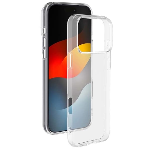 Silisoft-skal - iPhone 17 Pro Max - Genomskinligt