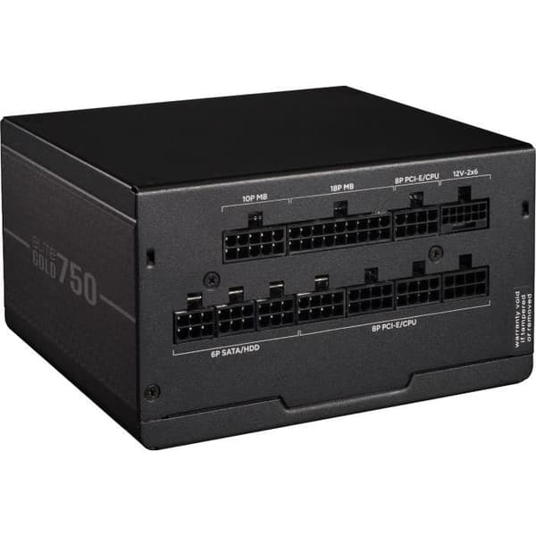 Nätaggregat - COOLER MASTER - ELITE GOLD 750W - 80 Plus - ATX 3.1