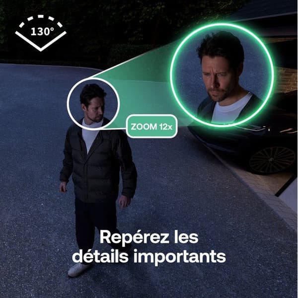 Arlo Essential 3 2K övervakningskamera för utomhusbruk med 2 kameror