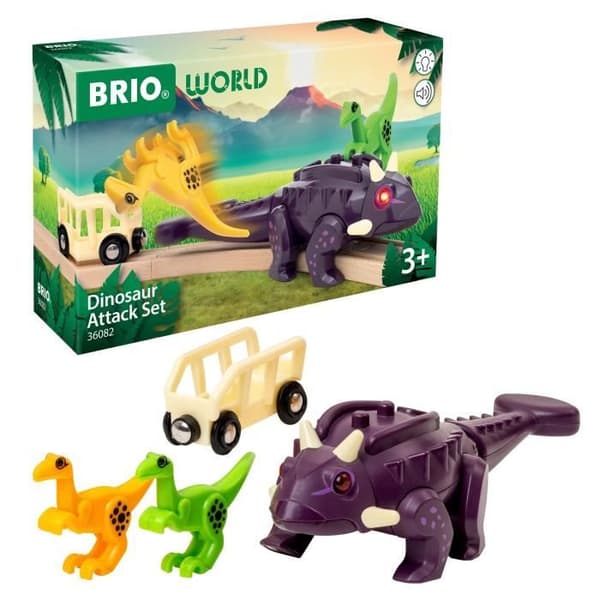 BRIO Dinosaurieattackset