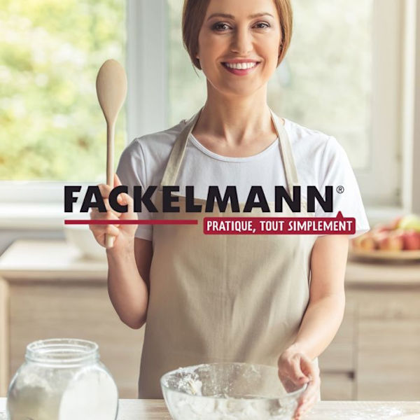 Set med 2 köksspadar - FACKELMANN - Hartshandtag - 52 cm
