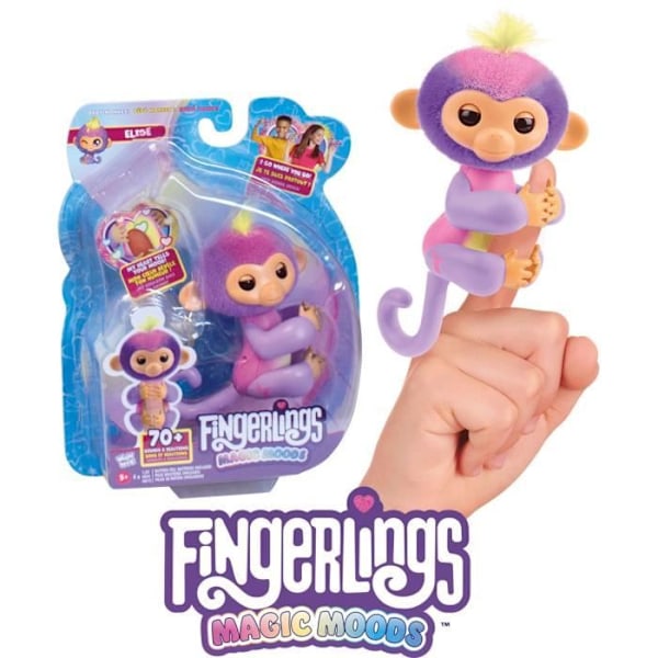 Fingerlings - LANSAY - Magic Moods Elise - Playtime game - 5 åringar