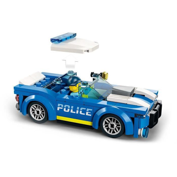 LEGO 60312 stadspolisbil, leksak för barn från 5 år och uppåt med officersminifigur, presentidé, äventyrsserie