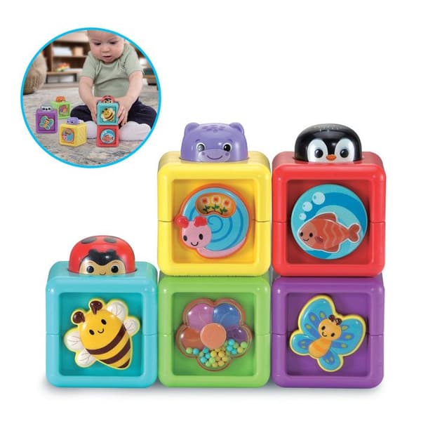 VTECH BABY - ÖVERRASKNINGSDJURKUBER - Flerfärgade