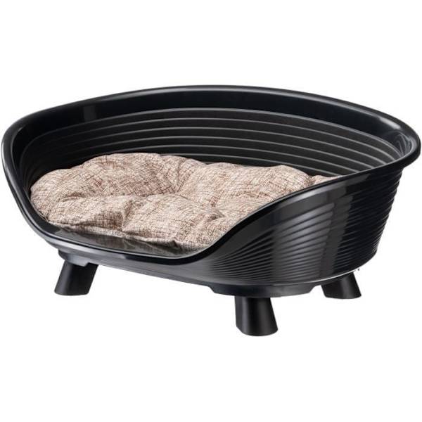 Korg - FERPLAST - THRONE 4 - Med relaxdyna - Svart