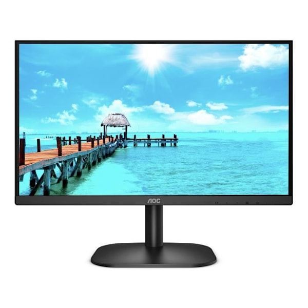 PC-skärm - AOC 24B2XH - 23,8 FHD - IPS-panel - 75Hz - 4ms - HDMI/VGA - Lågblått/flimmerfri - VESA 100x100 - Svart