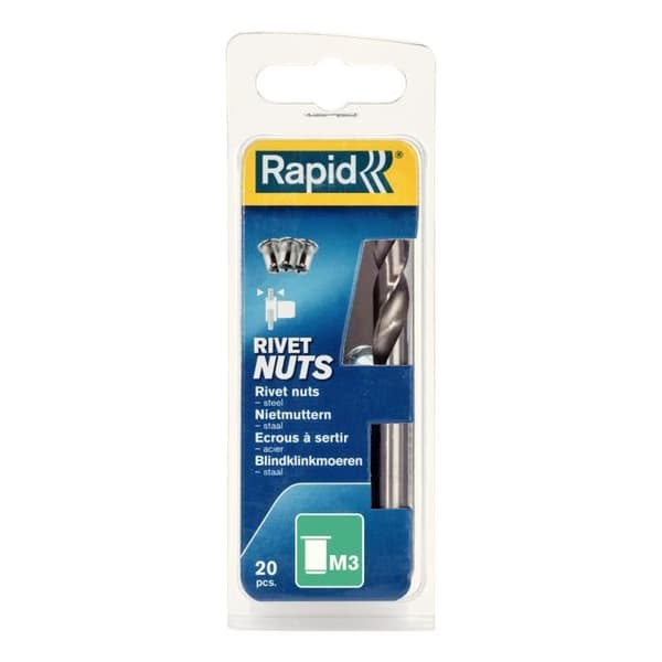 RAPID M3 nitmuttrar 20 st