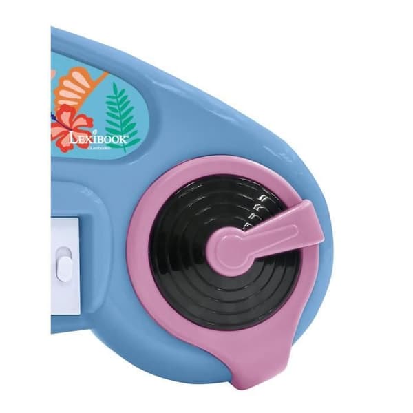Stitch elektroniskt piano för barn med ljuseffekter