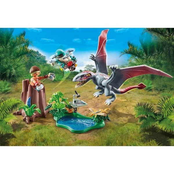 PLAYMOBIL 71525 Observationsdrönare med dimorfodon