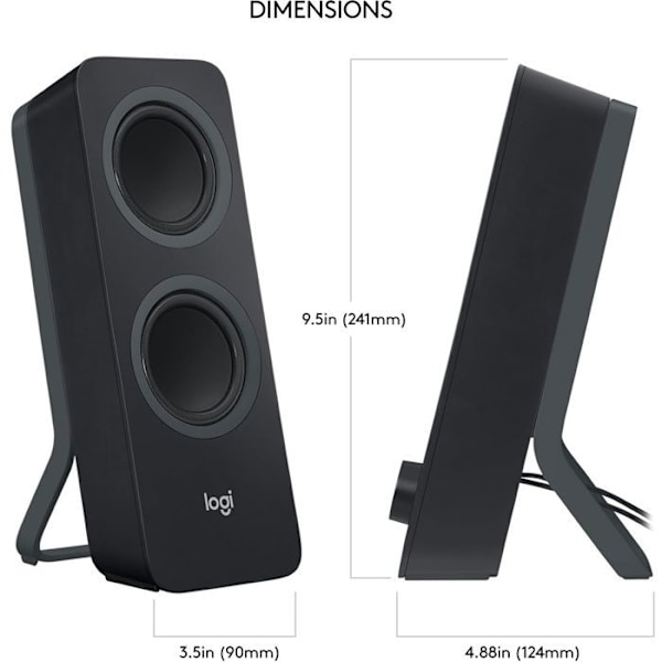 Logitech Z207 Svart