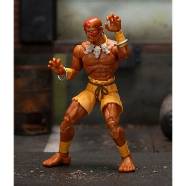 Figur - JADA TOYS - Dhalsim - Ledad - 15 cm - Utbytbara tillbehör
