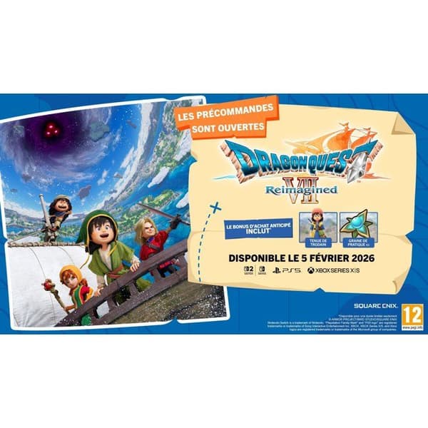 Dragon Quest VII Nytolkad - PS5-spel