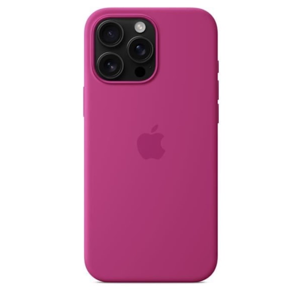 APPLE iPhone 16 Pro Max- Silikonfodral med MagSafe - Fuchsia