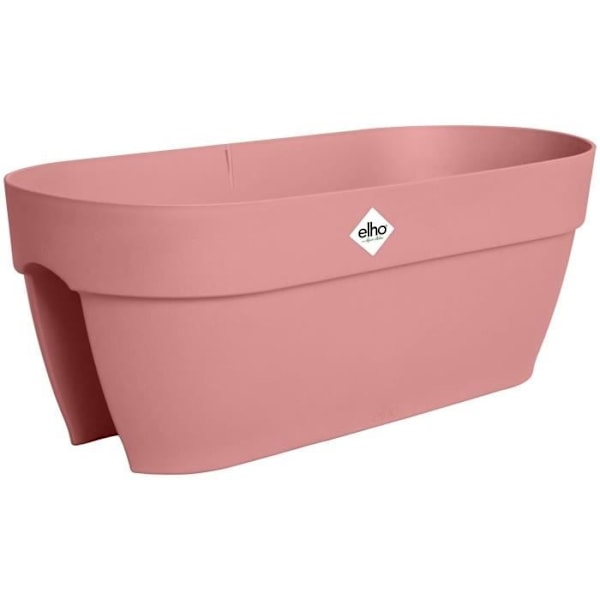 Blomkruka - ELHO - Vibia Campana Flower Bridge 60 - Rosa - L 26 x B 59 x H 22 cm - Balkong/Utomhus - 100% återvunnet