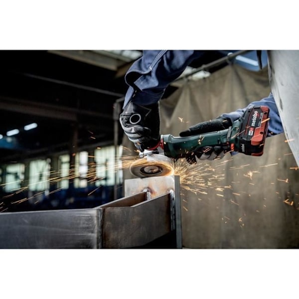 Sladdlös vinkelslip - METABO - WPBA 18 LTX BL 15-125 Quick DS - 18 V - MetaBOX 165 L