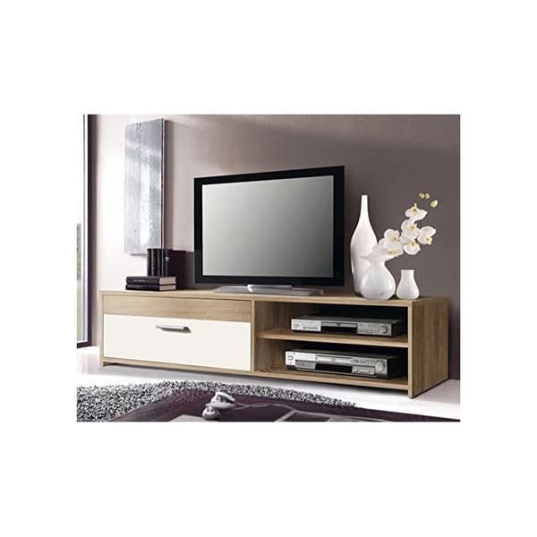 PILVI TV-skåp 120 cm ek / vit