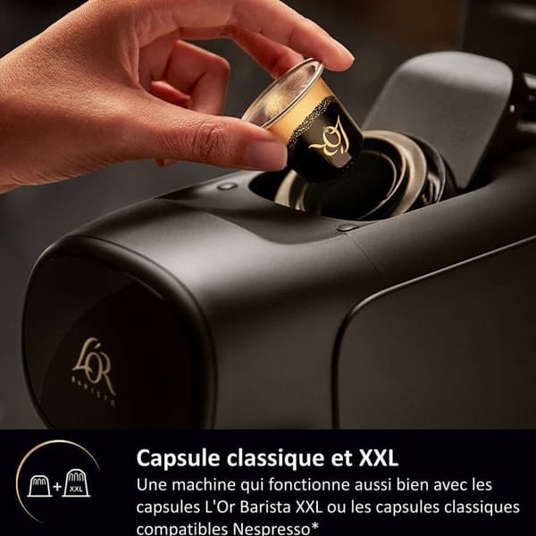 Kapselkaffemaskine - PHILIPS L'OR BARISTA - LM9012/60 - Sublim kaffemaskine - Sort