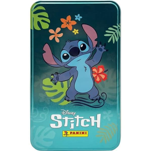 Metalllåda - PANINI - STITCH TC - 7 fickor - 42 kort