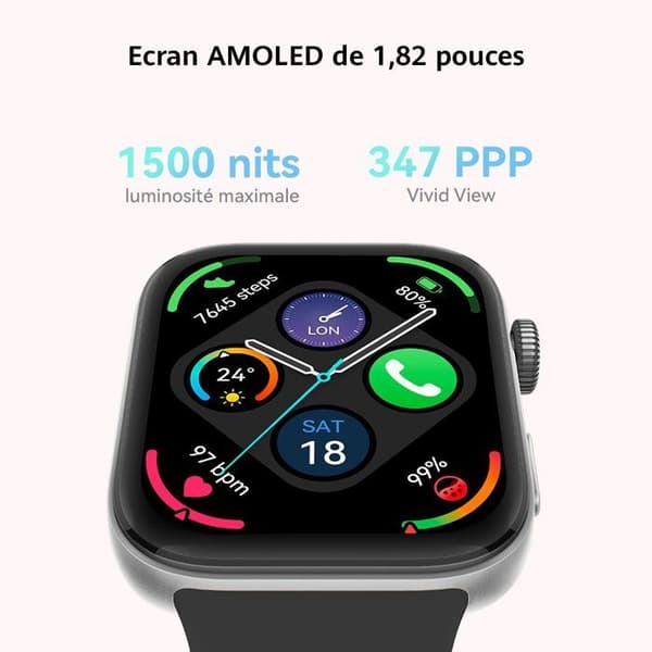 Smartklocka - HUAWEI - Watch FIT 3 - Svart